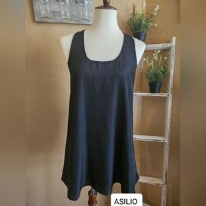 ASILIO Three Mile Road Tank in Black, Lined Size 6 (Revolve)